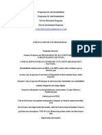 Programas de Alta Rentabilidad/Alto Rendimiento