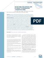 9 - Dental Treatment For High-Risk Patients With Refractory Heart Failure A Retrospective Observational Comparison Study