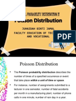 Special Probability Distribution Ii: Juhaidah Binti Jamal Faculty Education of Technical and Vocational