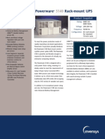 Powerware Rack-Mount UPS: Features and Benefits
