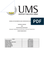 Full Report Frequency Response and Switching of Bipolar Transistors