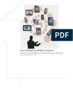 Cisco Enterprise Mobility Solution: Device Freedom Without Compromising The IT Network