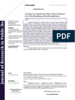 Microbial Quality and Safety of Cooked Foods Sold in Urban Schools in Ghana: A Review of Food Handling and Health Implications Ghana A Review of Food Handling and Health Implications