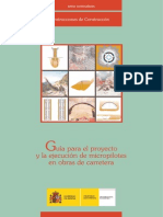 Guia de Micropilotes en Obras de Carretera PDF