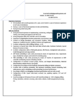 Professional Resume Formats