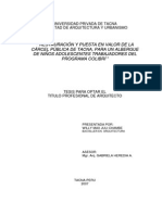 Restauracion de Carcel Upt PDF