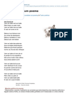 Como Analisar Um Poema PDF