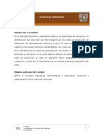 Costos de Operacion PDF