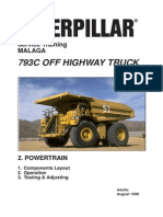 793C Off Highway Truck: Service Training Malaga