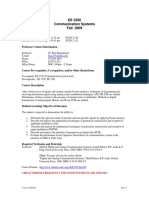 UT Dallas Syllabus For Ee3350.001.09f Taught by P Rajasekaran (pkr021000)