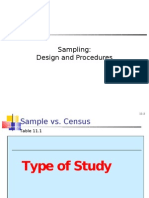  Sampling Design and Procedures