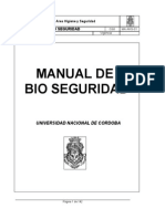 MA AHS-01 Manual de Bio Seguridad PDF