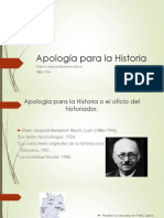 Apología para La Historia