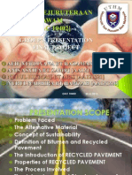 Recycled Asphalt Pavement Presentation Slide