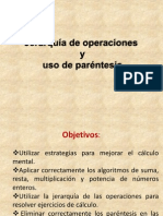 Jerarquia de Operaciones