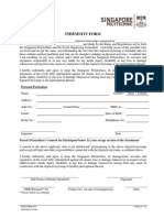 Indemnity Form Release 1 PDF