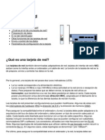 Tarjetas de Red PDF