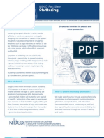 Stuttering Factsheet