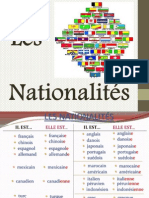 Les Nationalités - PPSX