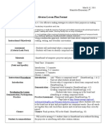 Ed 201 Compound Word Lesson Plan