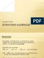 Estructuras Algebraicas