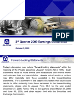 Alcoa 3Q09 Earnings Presentation