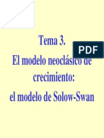 El Modelo Neoclásico de Crecimiento El Modelo de Solow Swan PDF