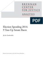 Election Spending 2014: 9 Toss-Up Senate Races