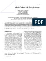 Dental Anomalies in Patients With Down Syndrome