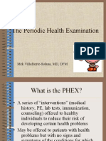 The Periodic Health Examination