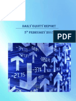 Daily Equity Report 5 February 2015