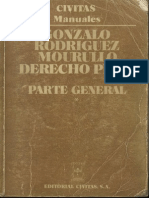 Derecho Penal Parte General - Rodriguez Mourullo Gonzalo PDF