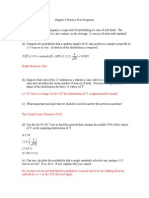 Chapter 9 Practice Free Response Answers