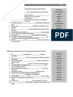 Fill in The Correct Form of One of The Phrasal Verbs From The Box