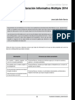 611 01 Declaración Informativa Múltiple 2014