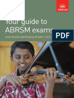 ABRSM Your Guide To ABRSM Exams