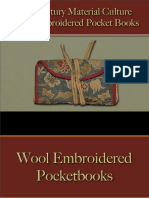 Pocket Books, Purses, Wallets - Wool Embroidered Pocket Books