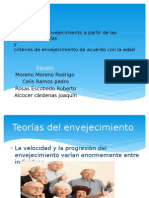 Definición de Envejecimiento A Partir de Las Principales Teorias