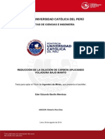 Tesis de Dilución de Carbón PDF