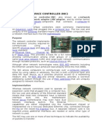 Network INETWORK Nterface Controller