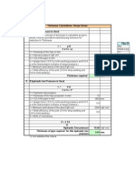 Thickness Calculations