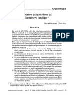 Aportes Amazonicos Al Formativo Andino