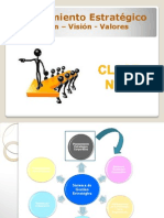 Planeamiento Estratégico - Misión, Visión y Valores