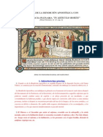 RITUAL de LA BENDICIÓN APOSTÓLICA CON Indulgencia Plenaria PDF Sin Introducción Explicatoria