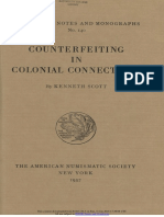 Counterfeiting in Colonial Connecticut / by Kenneth Scott