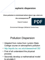 Pollution Dispersion Presentation