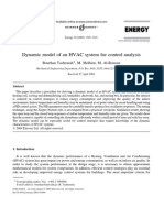 Dynamic Model Hvac