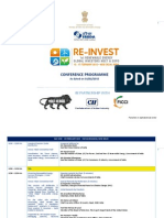 12.RE-Invest 2015 Conference Agenda