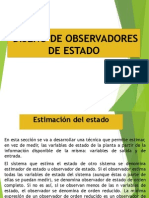 Diseño de Controladores Por Observadores de Estado