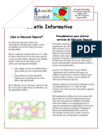 Boletin Informativo (Agosto)